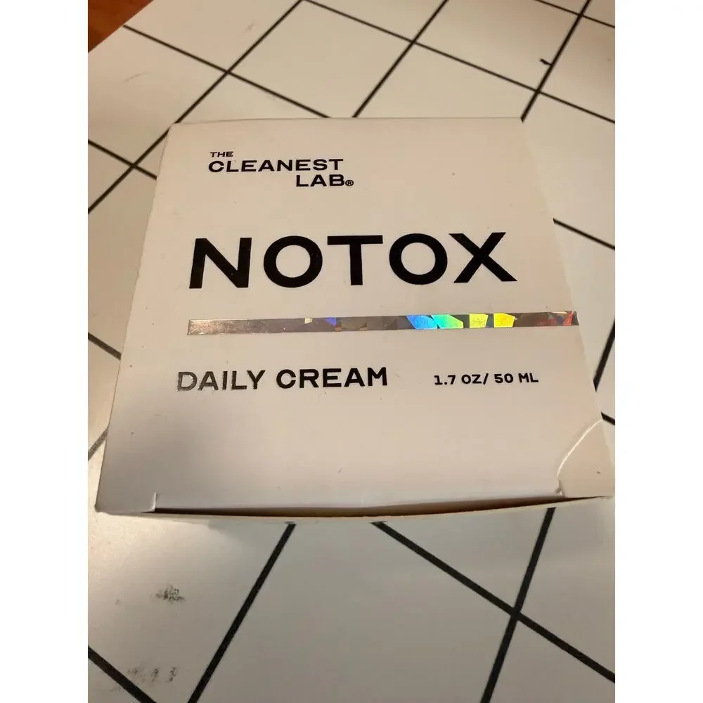 New THE CLEANEST LAB Notox Daily Cream 1.7oz
